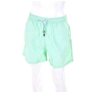 Les Canebiers Mens Drawstring Swim Trunks Green Size 2XL FR  Small Medium US